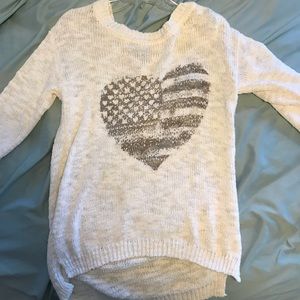 Heart sweater